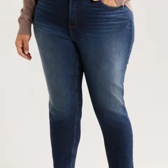 Lane Bryant Denim - Lane Bryant Denim Crop Mid-Rise Flex Waisband Jeans Size 22